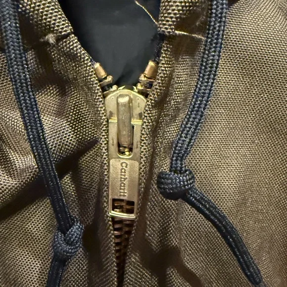 VTG Carhartt Jacket Men 5XL BRK Hooded Yukon Extremes Artic Quilt Lined J133 BRK